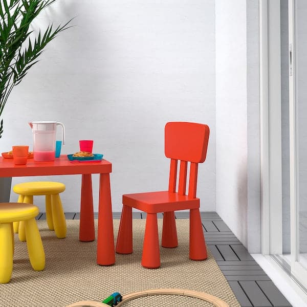 MAMMUT - Children's chair, in/outdoor/red