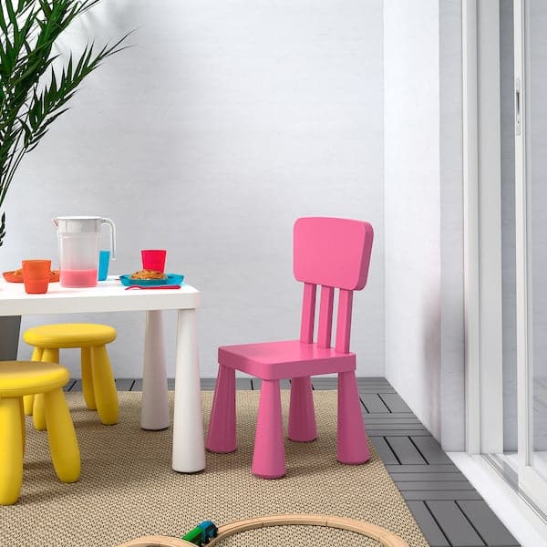 MAMMUT - Children's stool, in/outdoor/yellow - best price from Maltashopper.com 20382324