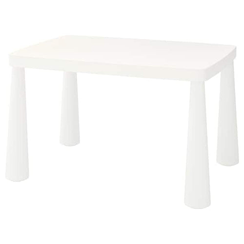 MAMMUT - Children's table, in/outdoor white , 77x55 cm