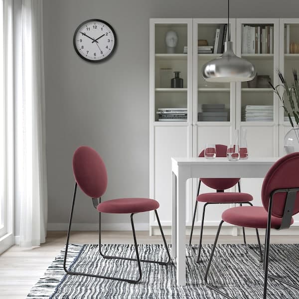 MÅNHULT - Chair, black/Hakebo red , - best price from Maltashopper.com 50547050
