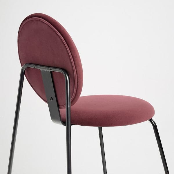 MÅNHULT - Chair, black/Hakebo red , - best price from Maltashopper.com 50547050