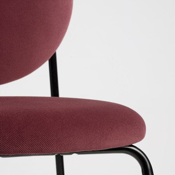 MÅNHULT - Chair, black/Hakebo red , - best price from Maltashopper.com 50547050