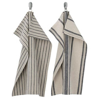MARIATHERES - Tea towel, stripe/grey beige, 50x70 cm - best price from Maltashopper.com 70479583