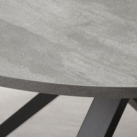 MARIEDAMM Table - dark gray 105 cm - best price from Maltashopper.com 50441510