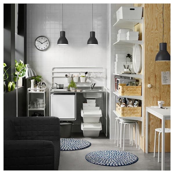 Ikea MARIUS - Stool, white, 45 cm