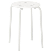 Ikea MARIUS - Stool, white, 45 cm
