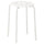 MARIUS - MARIUS Stool, white, 45 cm