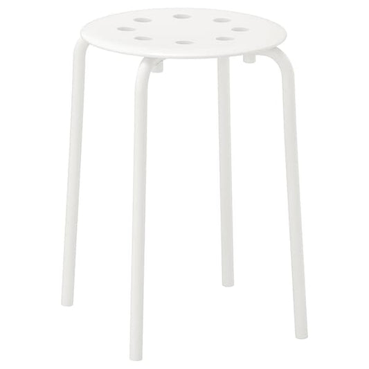 Ikea MARIUS - Stool, white, 45 cm