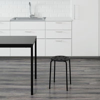 MARIUS - Stool, black, 45 cm - Premium Chairs from Ikea - Just €10.99! Shop now at Maltashopper.com