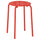 MARIUS stool, red