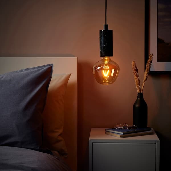 Ikea MARKFROST / MOLNART - Pendant lamp with bulb ,