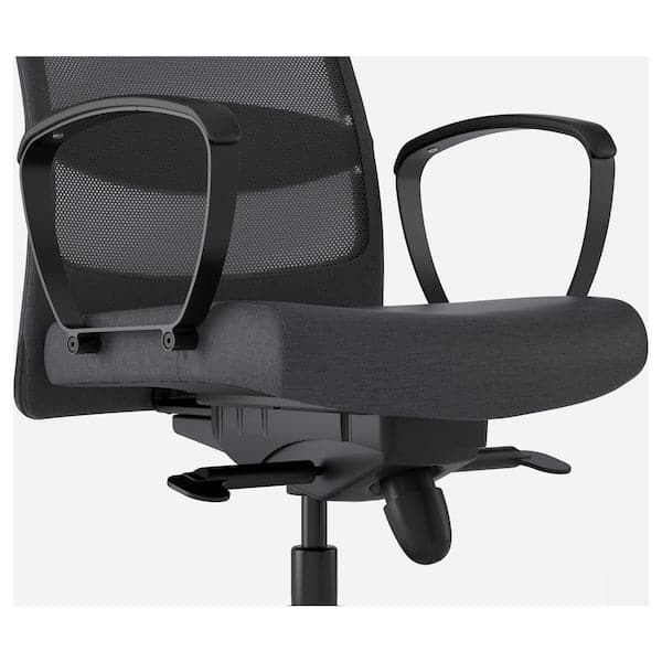 Ikea MARKUS - Office chair, Vissle dark grey ,