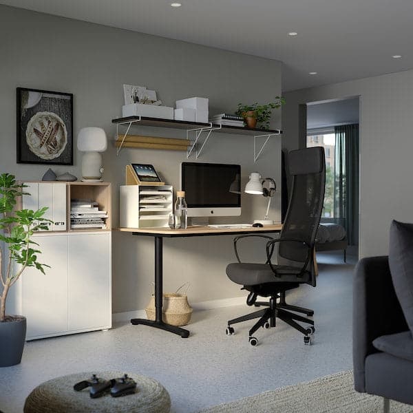 Ikea MARKUS - Office chair, Vissle dark grey ,