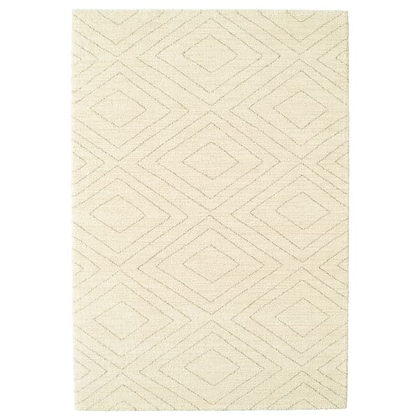 Ikea MARSTRUP - Rug, low pile, beige, 160x230 cm