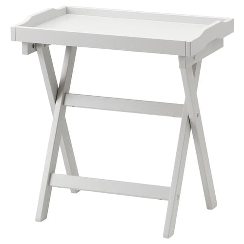 MARYD - Tray table, grey, 58x38x58 cm