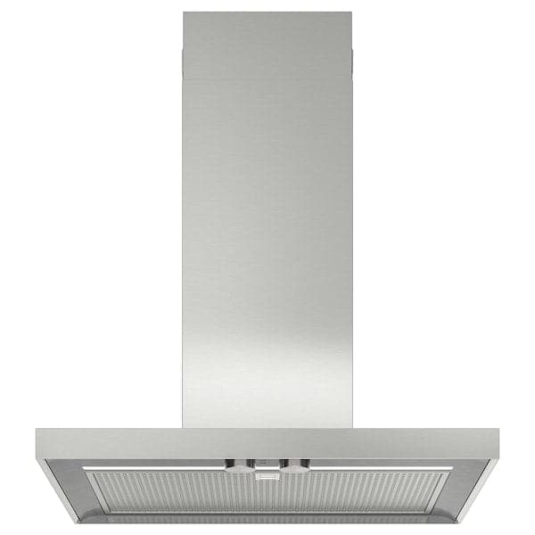 MATÄLSKARE Hood to be fixed to the wall - stainless steel color