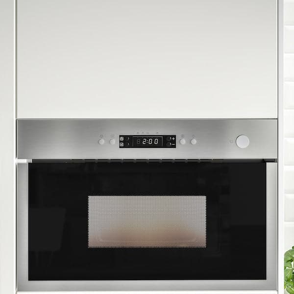 MATÄLSKARE Microwave - stainless steel color , - best price from Maltashopper.com 40368770