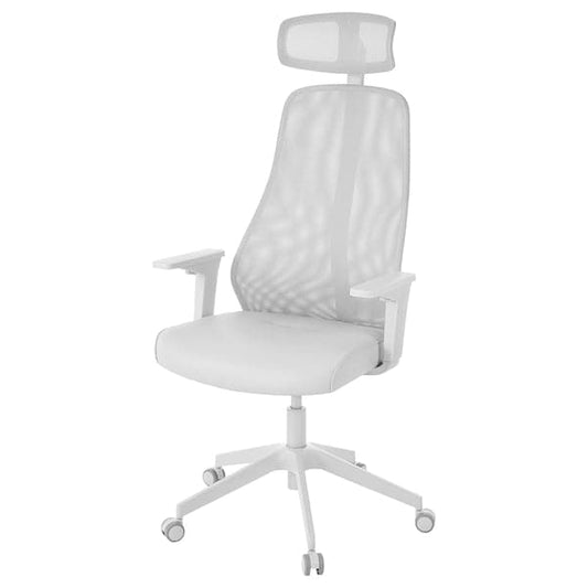 Ikea MATCHSPEL - Gaming chair, Bomstad light grey ,
