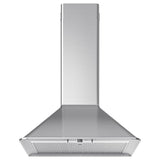 MATTRADITION wall mounted extractor hood, stainless steel, 60 cm