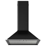 MATTRADITION wall mounted extractor hood, black, 60 cm