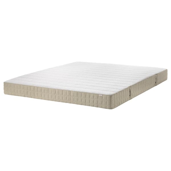 MAUSUND Natural latex mattress - semi-rigid natural 160x200 cm