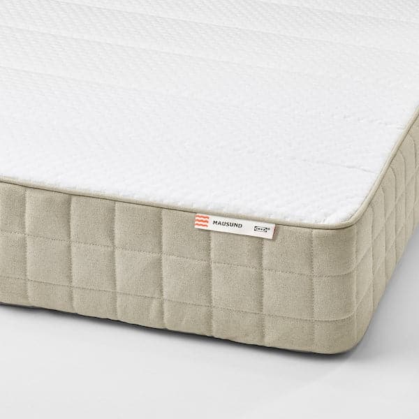 MAUSUND Natural latex mattress - natural semi-rigid 140x200 cm , 140x200 cm - best price from Maltashopper.com 30372720