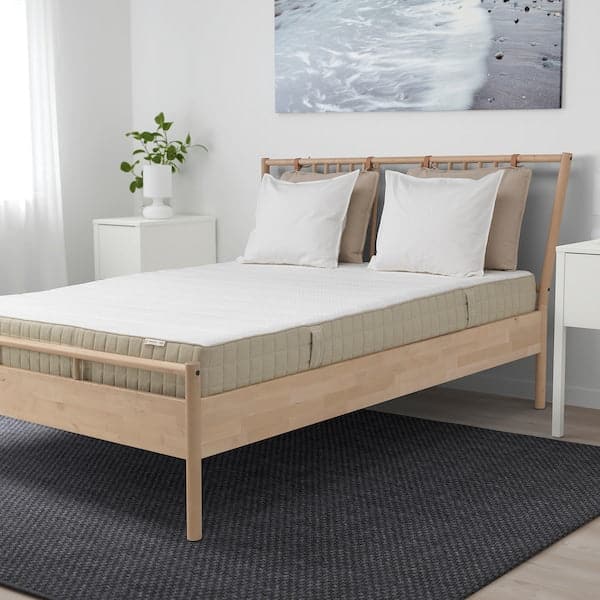 MAUSUND Natural latex mattress - semi-rigid natural 160x200 cm , 160x200 cm - Premium Beds & Accessories from Ikea - Just €1038.99! Shop now at Maltashopper.com