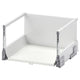 MAXIMERA drawer, high, white, 40x37 cm