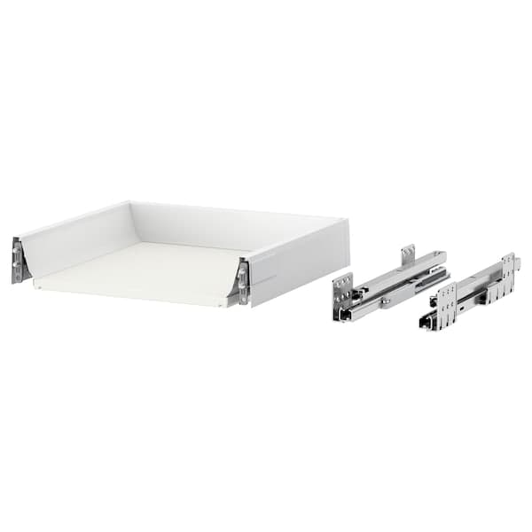 MAXIMERA - Drawer, low, white, 40x37 cm