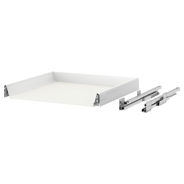 MAXIMERA - Drawer, low, white, 60x60 cm