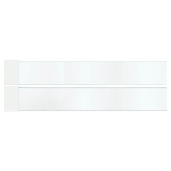 Ikea MAXIMERA - Add-on side for drawer, medium, glass, 37 cm