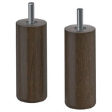 MEJARP leg, dark brown, 10 cm, 2 pack