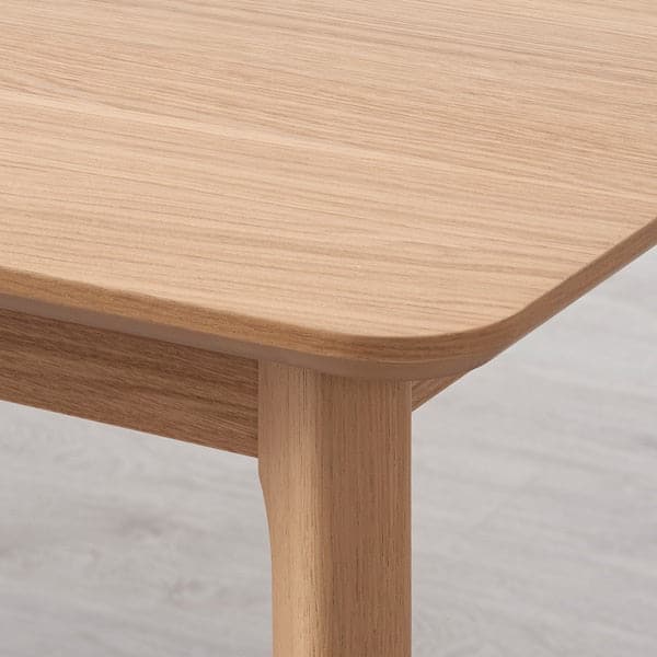 MELLANSEL - Extending table, oak veneer, , 220/320x95 cm - best price from Maltashopper.com 59392303
