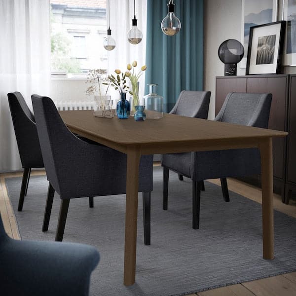 Ikea MELLANSEL - Extendable table, brown, 220 / 320x95 cm