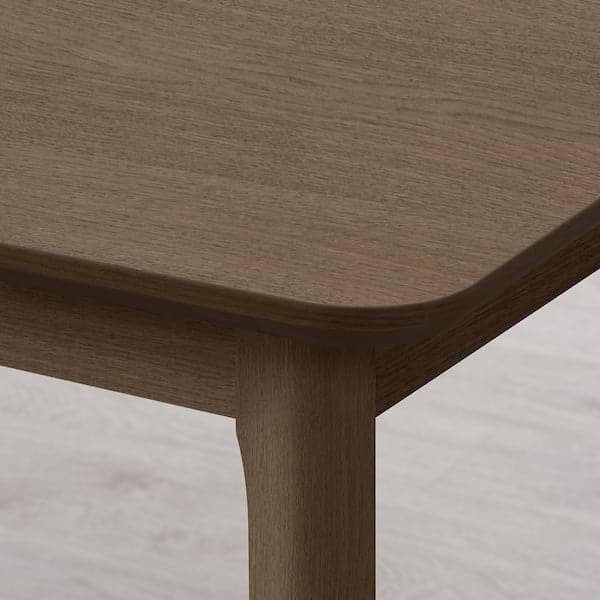 MELLANSEL - Extendable table, brown, 220 / 320x95 cm - best price from Maltashopper.com 89509580