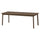 MELLANSEL extendable table, brown, 220x95x75 cm