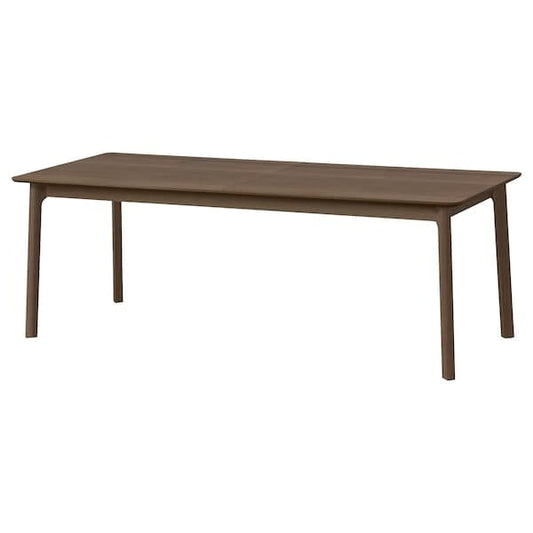 Ikea MELLANSEL - Extending table, brown, 220x95x77 cm