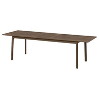 MELLANSEL - Extendable table, brown, 220 / 270x95 cm , - best price from Maltashopper.com 09509579
