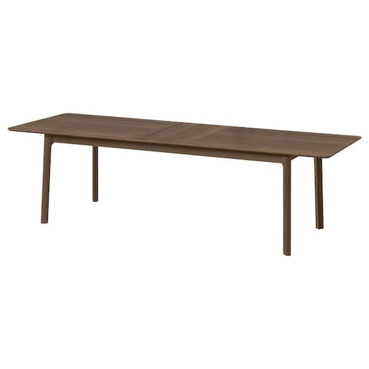 Ikea MELLANSEL - Extendable table, brown, 220 / 270x95 cm ,