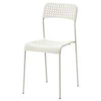 MELLTORP / ADDE - Table and 2 chairs, white, 75 cm - best price from Maltashopper.com 49011766