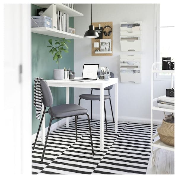 Ikea MELLTORP - Table, white, 75x75 cm