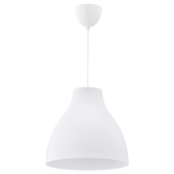 MELODI - Pendant lamp, white, 38 cm - best price from Maltashopper.com 10386539
