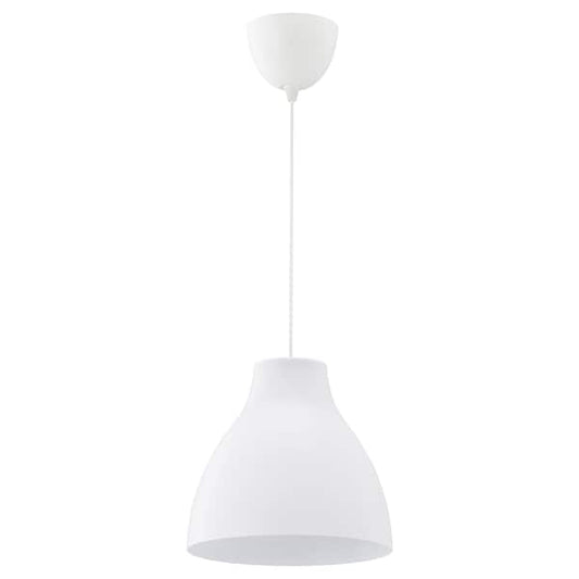 Ikea MELODI - Pendant lamp, white, 28 cm