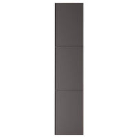 MERÅKER Door with hinges - dark gray 50x229 cm , 50x229 cm - best price from Maltashopper.com 79122824