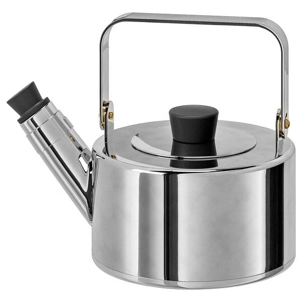 METALLISK - Kettle, stainless steel, 1.5 l