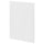 METOD 1 front for dishwasher, Axstad matt white, 60 cm