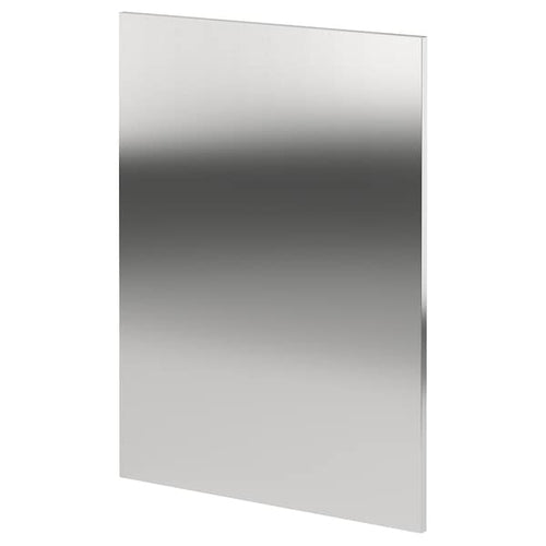 METOD - 1 front for dishwasher, Vårsta stainless steel, 60 cm