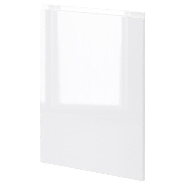 METOD - 1 front for dishwasher, Voxtorp high-gloss/white, 60 cm