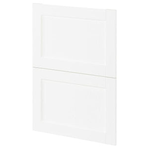 Ikea METOD - 2 fronts for dishwasher, Enköping white/wood effect, 60 cm