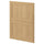METOD 2 fronts for dishwasher, Forsbacka oak, 60 cm